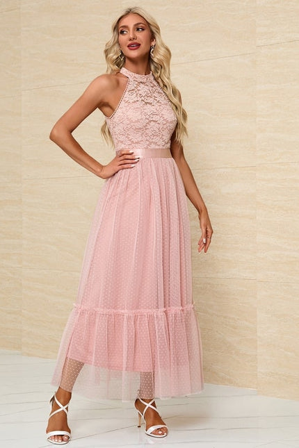 Robe de Soirée Douceur Poudrée - gallery 5