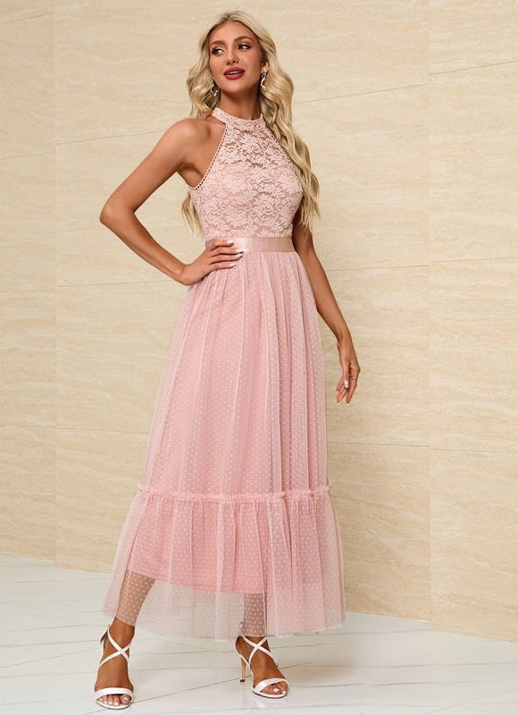 Robe de Soirée Douceur Poudrée - gallery 5