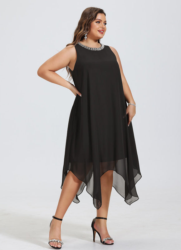 Robe de Soirée Aérienne Ébène - gallery 8