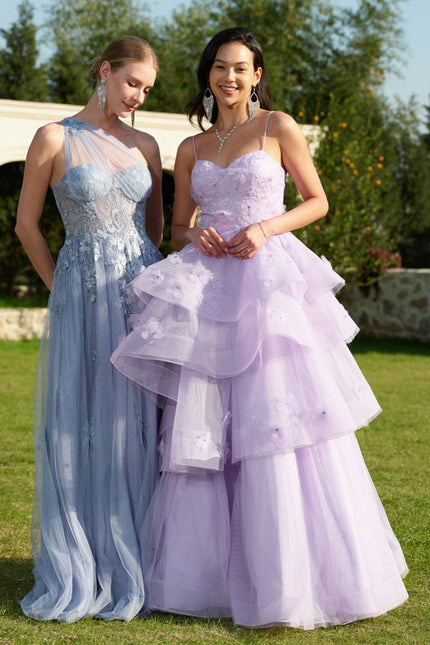 Robe de Soirée Lavande Étoilée - gallery 6