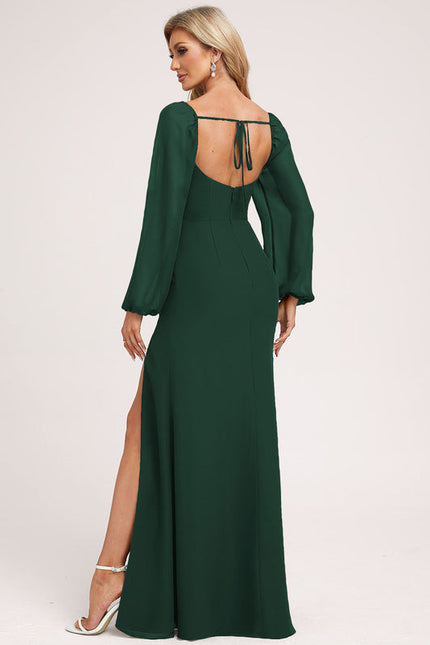 Robe de Soirée Sable Chic - gallery 1