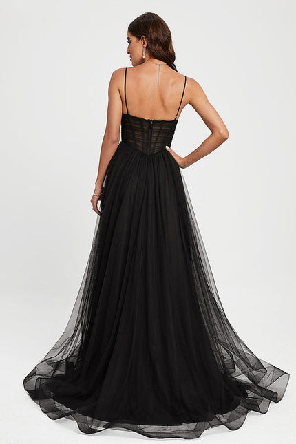 Robe De Soirée Bustier Strass - gallery 5