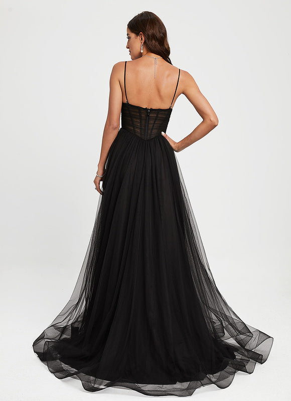 Robe De Soirée Bustier Strass - gallery 5