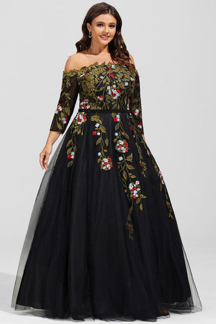 Robe de Soirée Jardin Nocturne Éthéré - gallery 7