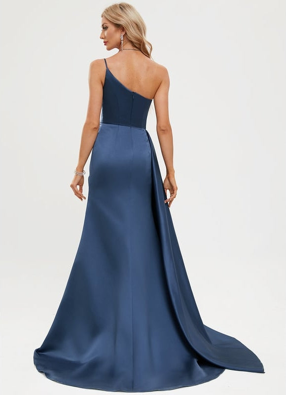 Robe de Soirée Satin Sereine - gallery 5