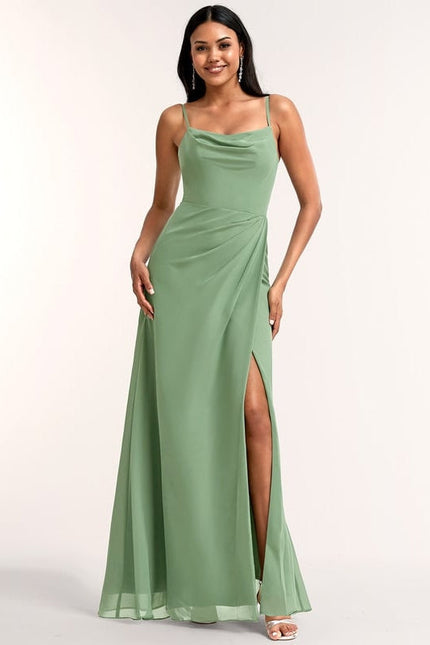 Robe De Soirée En Mousseline