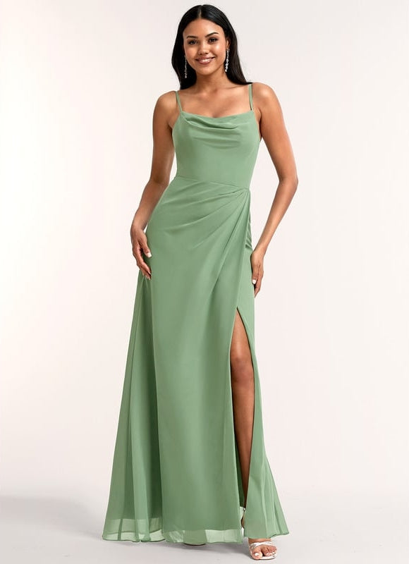 Robe De Soirée En Mousseline