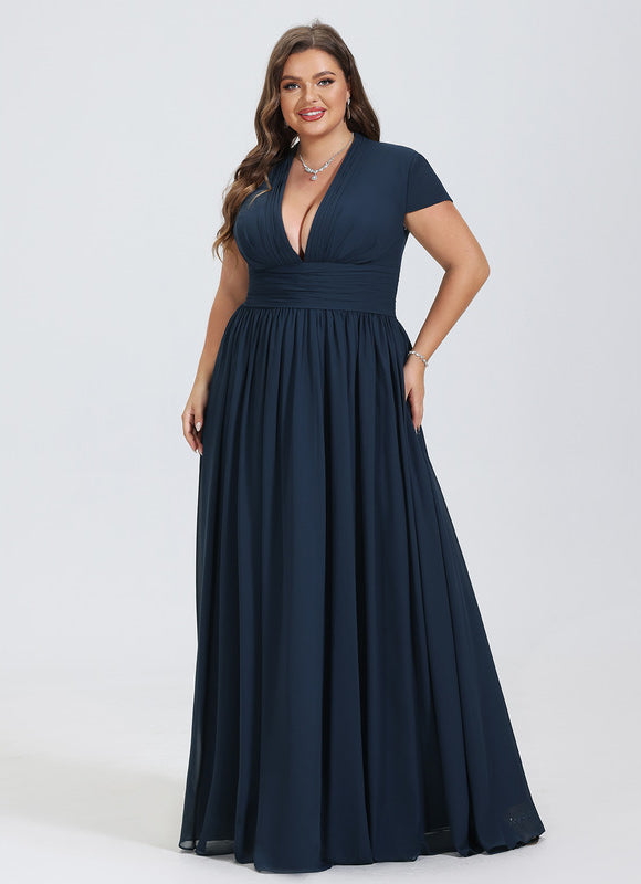 Robe de Soirée Fluide Émeraude - gallery 7