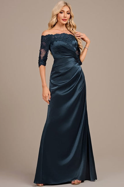 Robe de Soirée Chic Marine - gallery 4