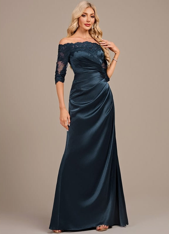 Robe de Soirée Chic Marine - gallery 4