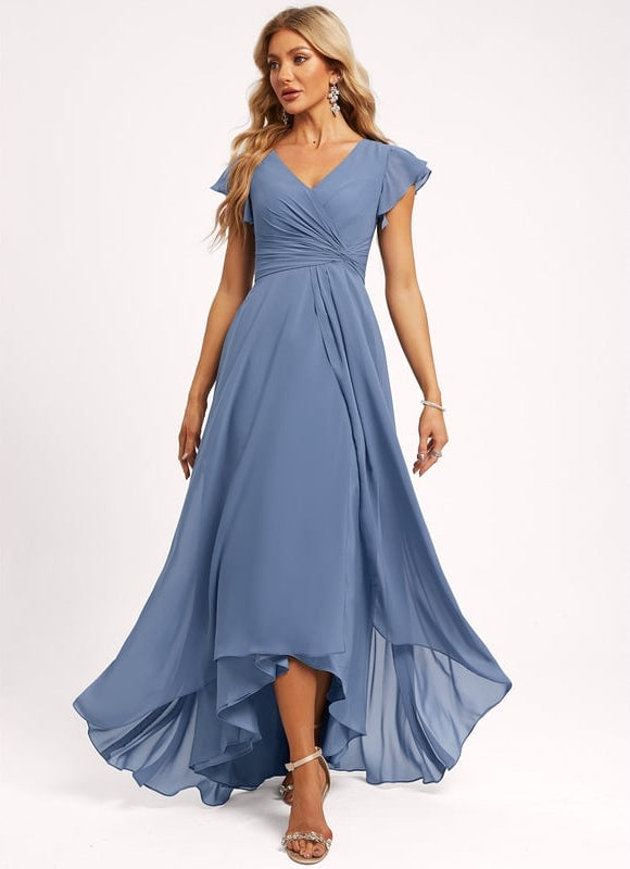 Robe de Soirée Bleu Aérien - gallery 2