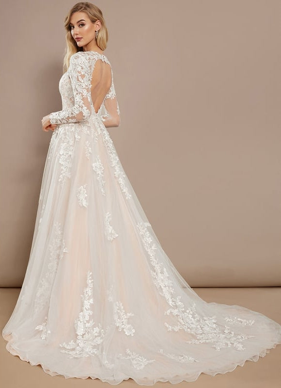 Robe de Soirée Éthérée Florale - gallery 5