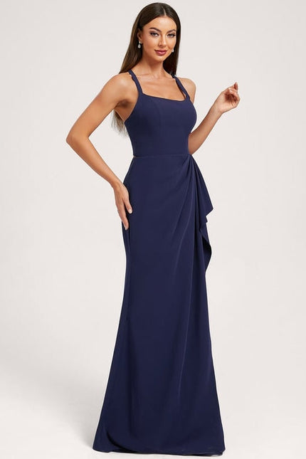 Robe de Soirée Crêpe Fluide - gallery 4