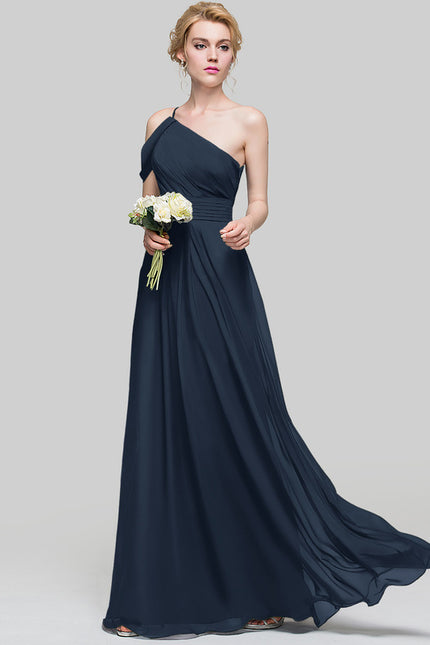 Robe de Soirée Asymétrique Fluide - gallery 6