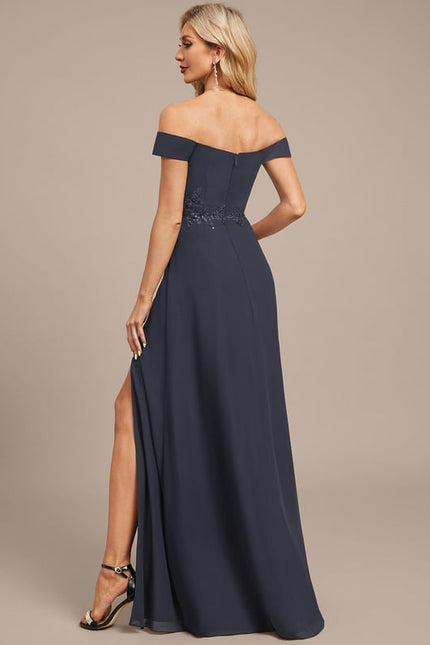 Robe de Soirée Élégance Ombre Satinée - gallery 6