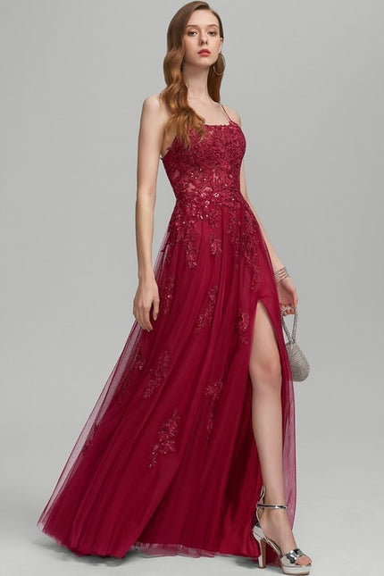Robe de Soirée Glamour Tulle Chic - gallery 1