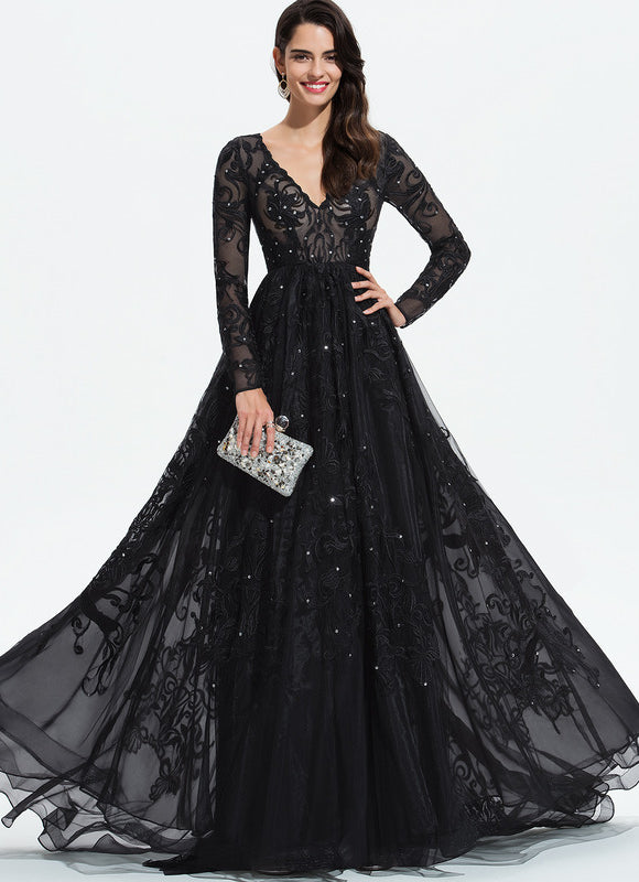 Robe de Soirée Éclat Noir