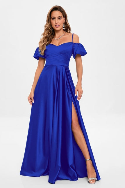 Robe de Soirée Éclat Saphir