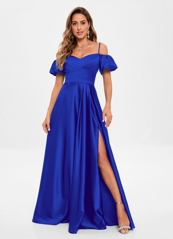 Robe de Soirée Éclat Saphir