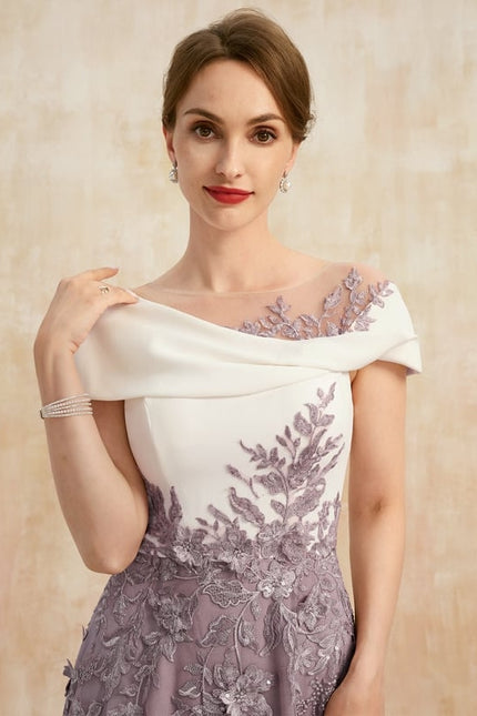 Robe de Soirée Lavande Élégante - gallery 1
