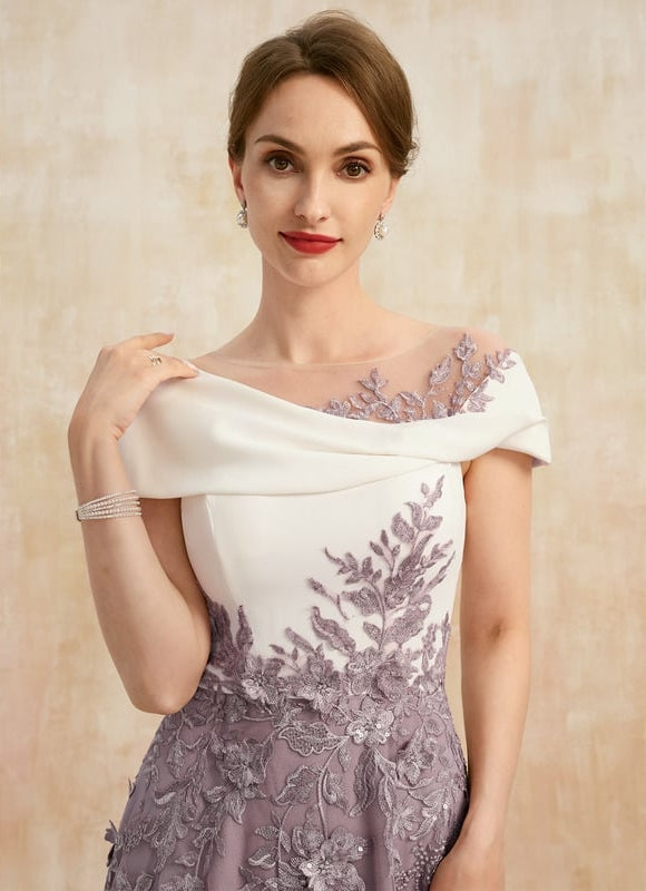Robe de Soirée Lavande Élégante - gallery 1