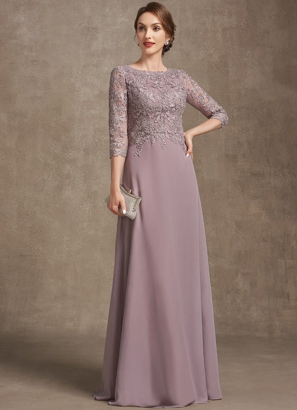 Robe de Soirée Lavande Éthérée - gallery 1