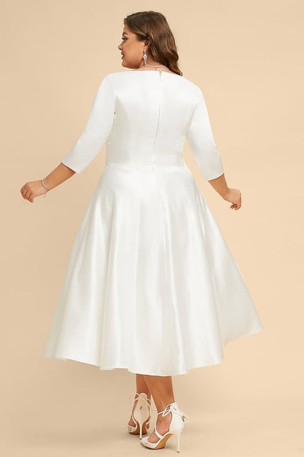 Robe de Soirée Éclatante Satinée - gallery 5