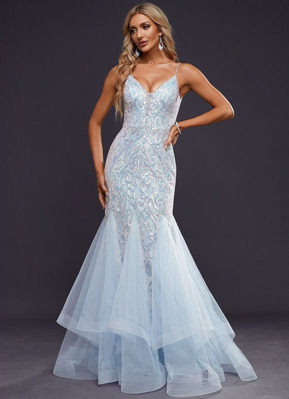 Robe De Soirée Sirène Orientale - gallery 7