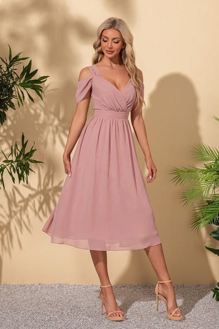 Robe de Soirée Vert Pastel Élégante - gallery 5