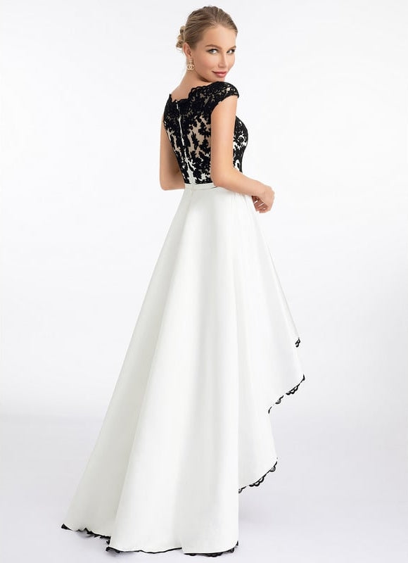 Robe de Soirée Élégance Bicolore - gallery 2