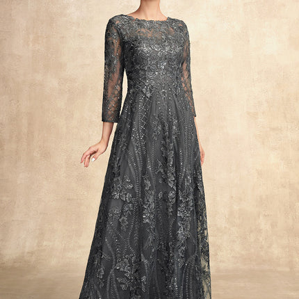 Robe de Soirée Élégance Charbon