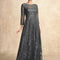 Robe de Soirée Élégance Charbon