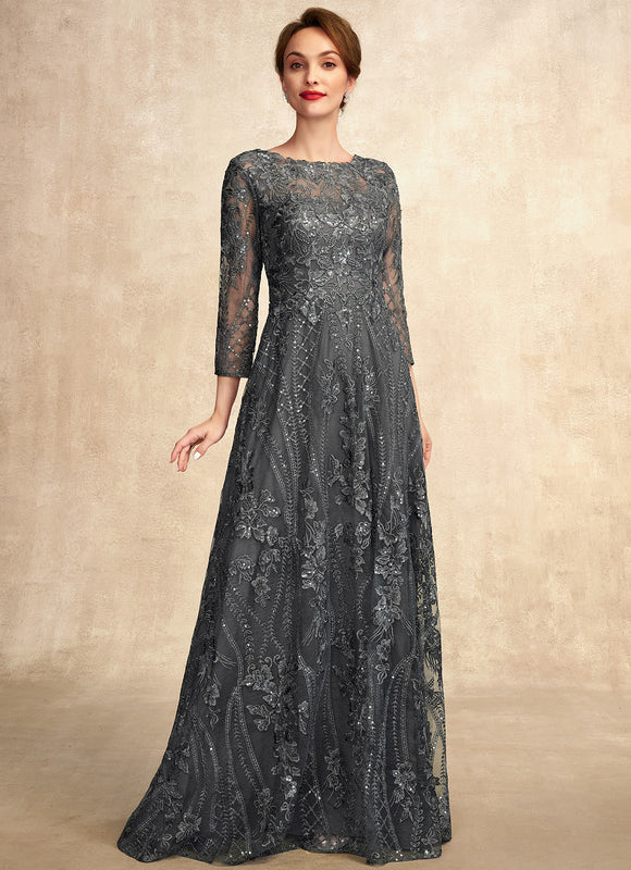 Robe de Soirée Élégance Charbon