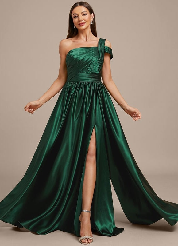 Robe de Soirée Éclat Verdoyant