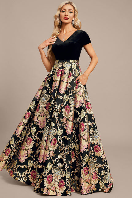 Robe de Soirée Éclat Floral - gallery 3