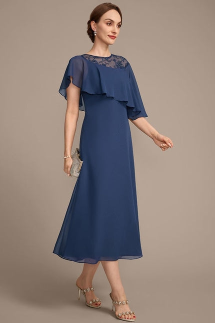 Robe de Soirée Chic Mousseline - gallery 5