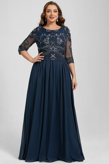 Robe de Soirée Élégance Sombre Étoilée - gallery 9