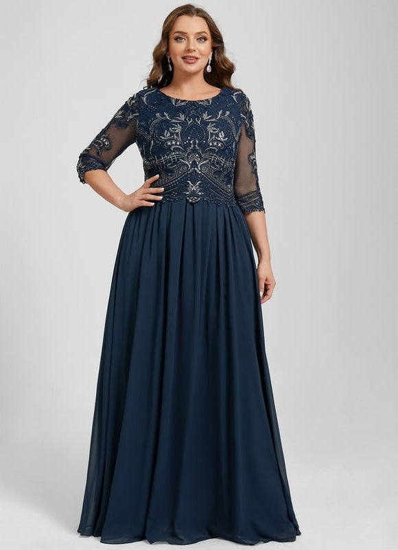 Robe de Soirée Élégance Sombre Étoilée - gallery 9