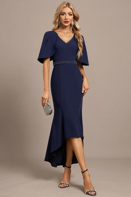 Robe de Soirée Silhouette Luxe Perles