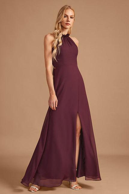 Robe de Soirée Élégance Pourpre - gallery 5