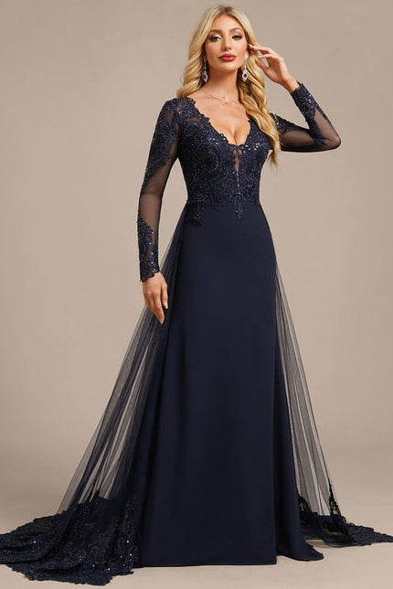 Robe de Soirée Nuit Étoilée - gallery 4
