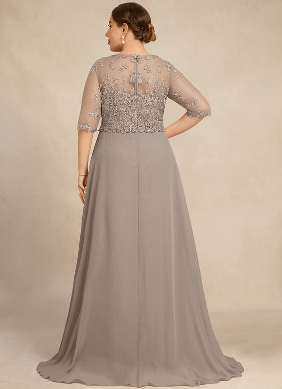 Robe de Soirée Élégance Sable - gallery 9
