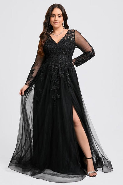 Robe de Soirée Noir Étoilé - gallery 8