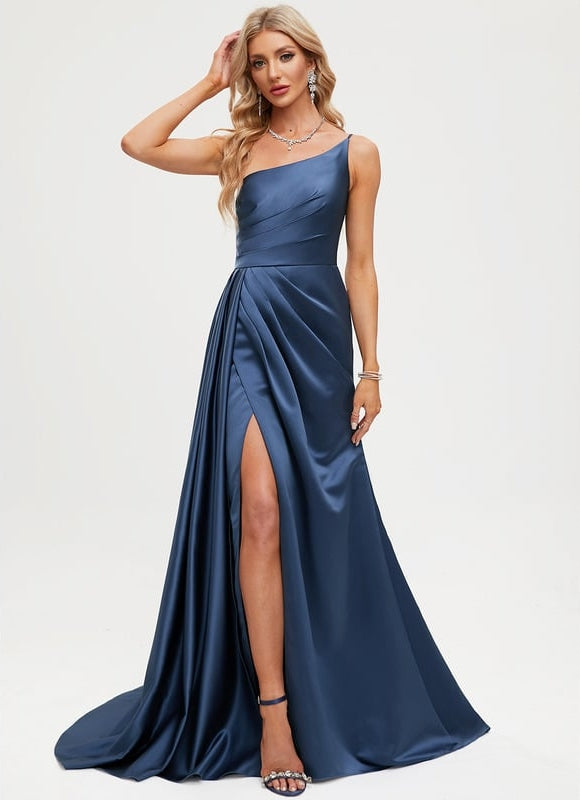 Robe de Soirée Satin Sereine - gallery 6
