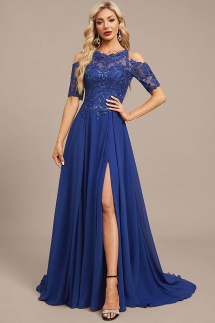 Robe de Soirée Couture Illusion - gallery 2