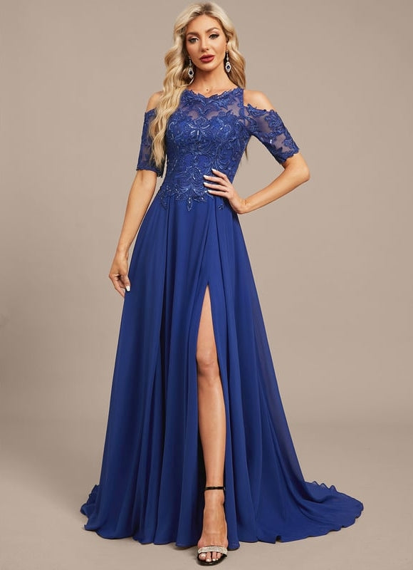 Robe de Soirée Couture Illusion - gallery 2