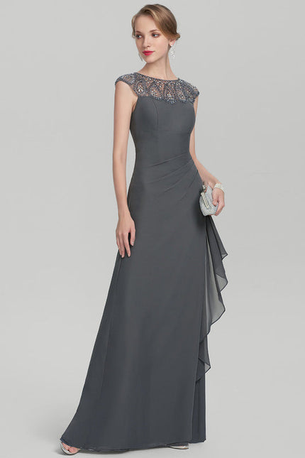 Robe de Soirée Charme Grise - gallery 3