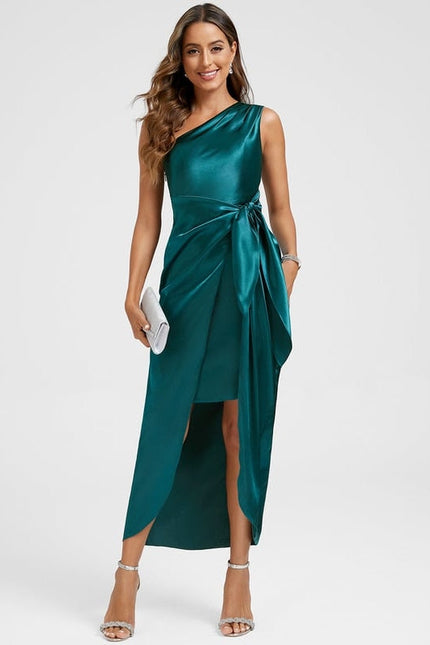 Robe de Soirée Satinée Élégance - gallery 2