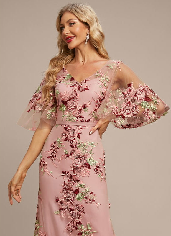 Robe de Soirée Florale Couture - gallery 1