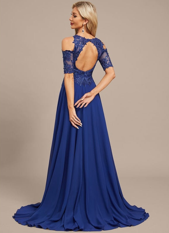 Robe de Soirée Couture Illusion - gallery 4